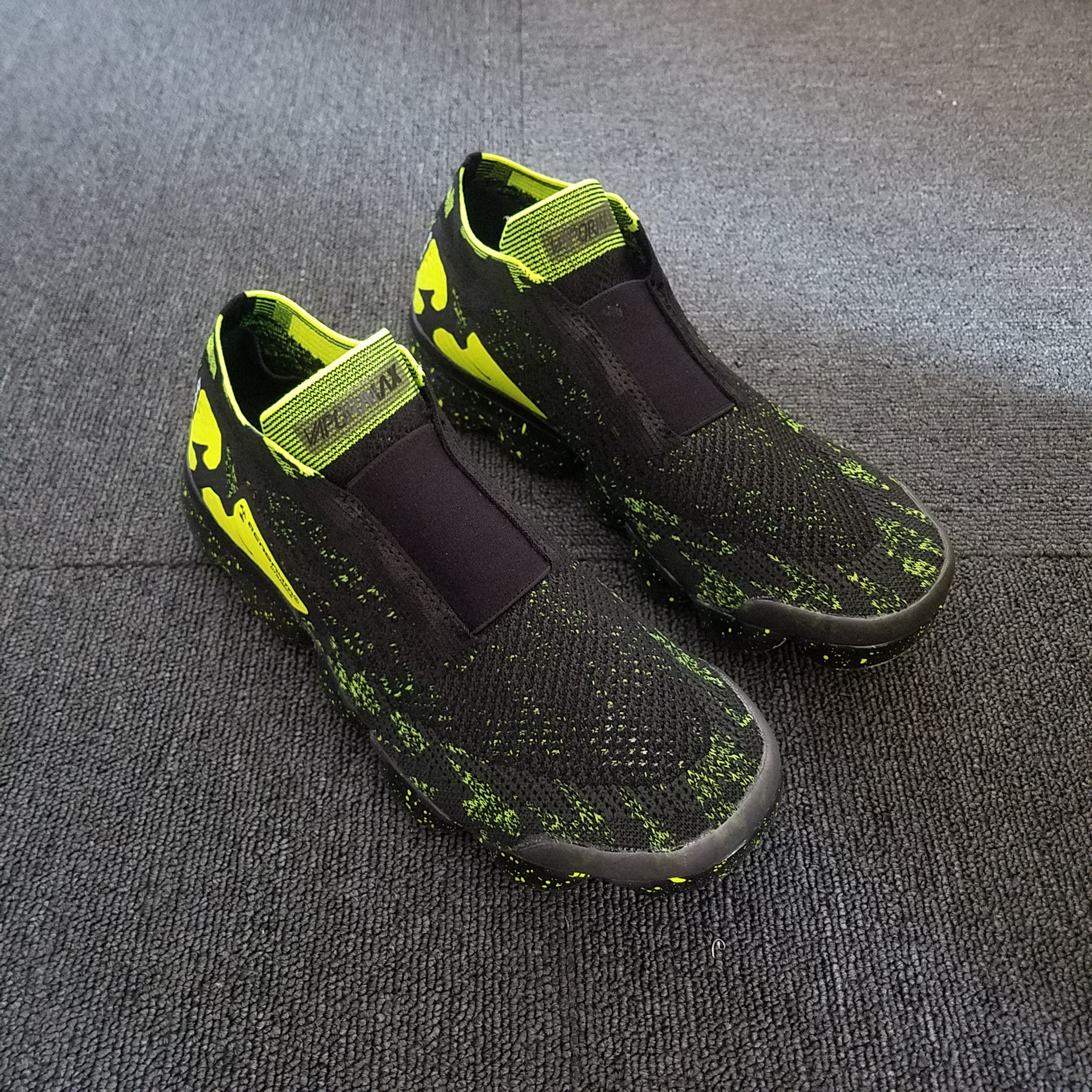 Acronym X Nike Air VaporMax Moc 2 Black Green Black - Click Image to Close